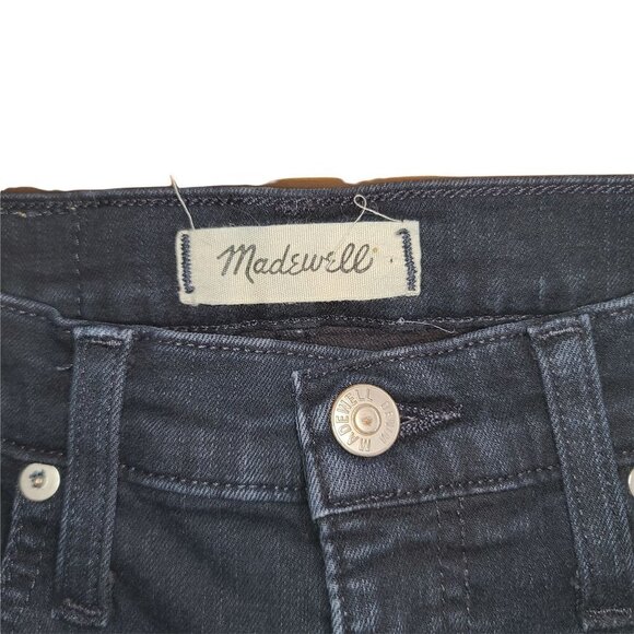 Madewell 9"‎ HIgh-Rise Skinny Jean Dark Blue Wash Size 25 - Picture 4 of 16
